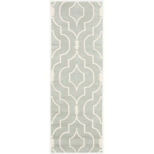 Tapis D'intérieur Contemporain Safavieh Chatham Gris - 90 X 150 Cm