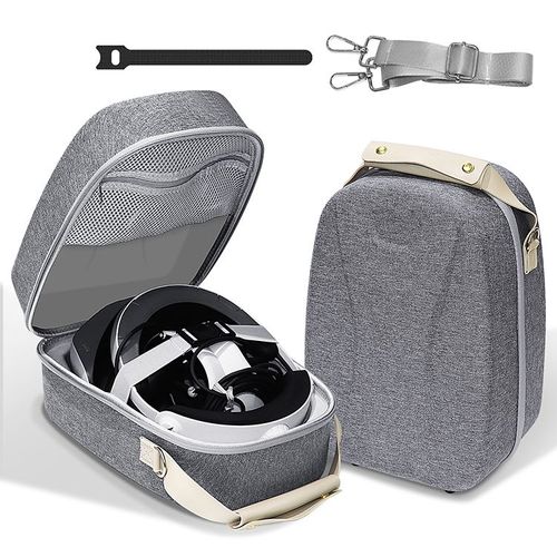 Sac De Rangement Portable Multifonctionnel Résistant Aux Chocs Et À L'écrasement Pour Ps Vr2 ( Gris )