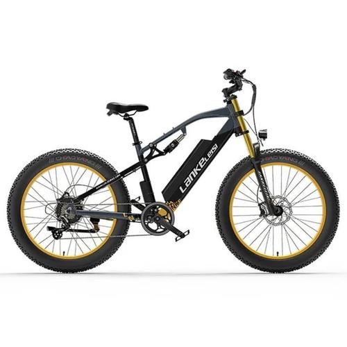 Lankeleisi Rv700 1000w Double Couronne Fourche Avant Vtt Électrique 16ah 130km 30km/H