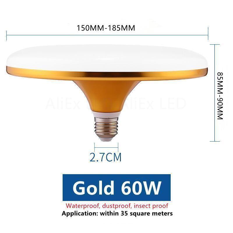 1pc 30w Ampoule Led En Forme D'ovni, 15w/30w E26/e27 Pour Lampe
