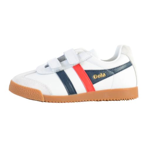 Basket Cuir Enfant Gola Harrier Leather Strap