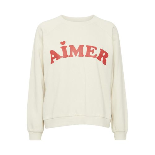 Sweat Ichi Ihlela Brushed Sw3 Ecru