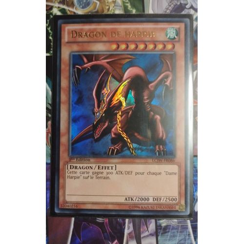 Dragon De Harpie Lcjw Fr086 Ultra Rare 1 Ere Edition 