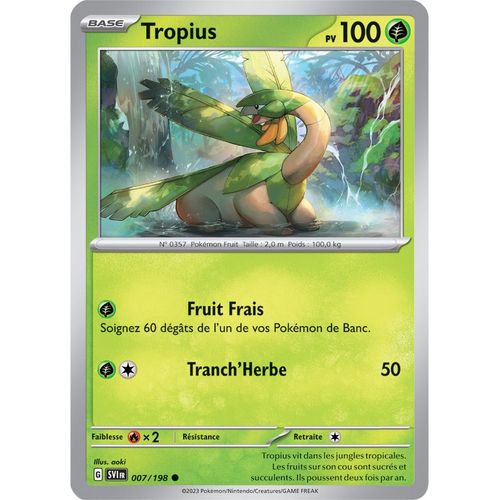 Tropius - 007/198 - Ecarlate Et Violet