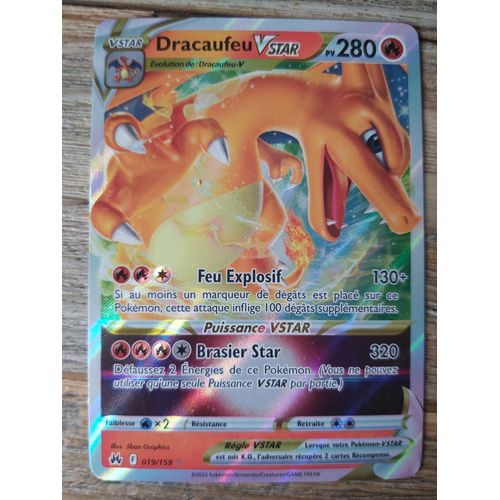 Dracaufeu Vstar 019/159 - Eb12.5 Zénith Suprême