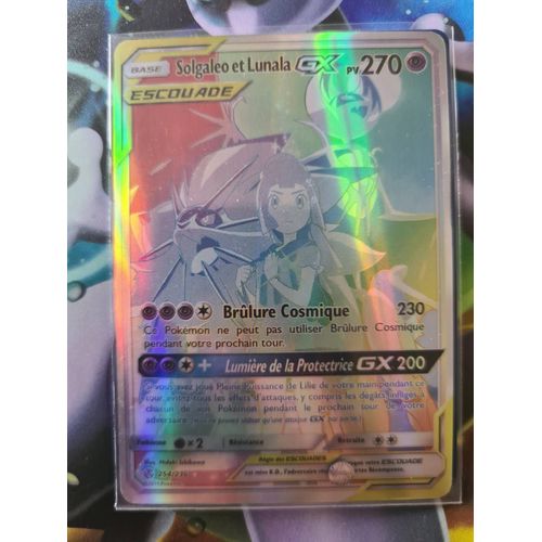 Solgaleo Et Lunala Gx Secret Rare - 254/236