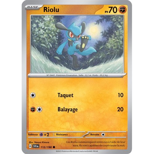 Riolu - 112/198 - Ecarlate Te Violet