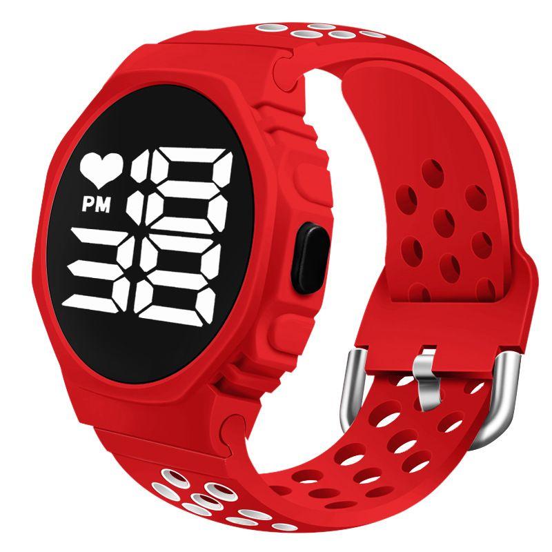 Montre enfant numérique LED etanche simple - Rouge, Montre, à la Fnac