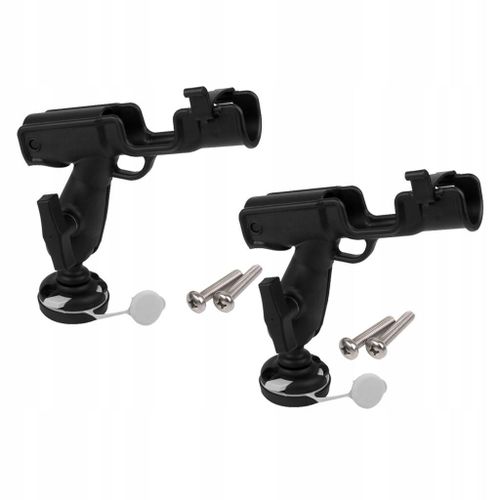 2x Support De Montage Sur Rail Réglable