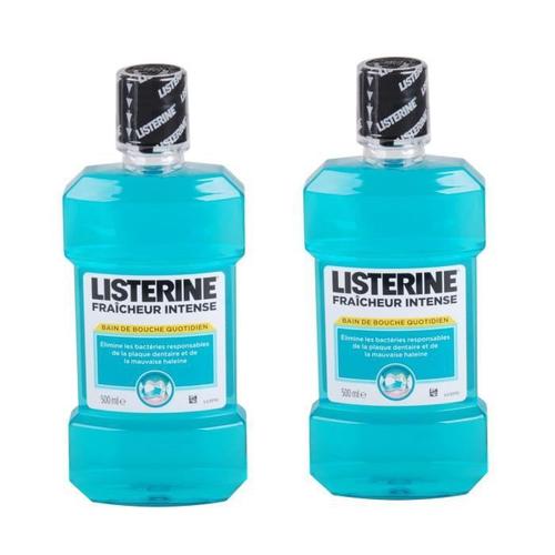 Lot De 2 Bains De Bouche Fraîcheur Intense - 500 Ml 