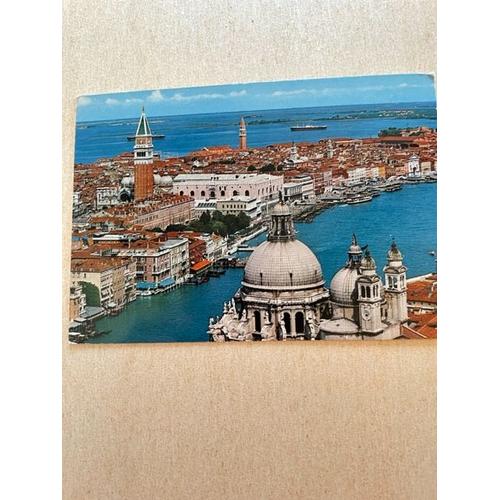 Carte Postale Venise Vue Aérienne Du Bassin De Saint Marc
