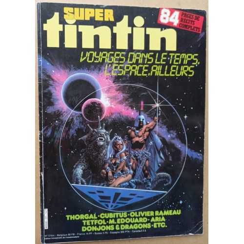 Super Tintin Voyage Dans Le Temps N° 27