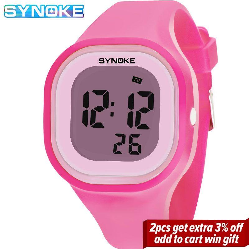 Bleu-Tpu Montre-Bracelet Numrique De Sport En Silicone Pour... - 3