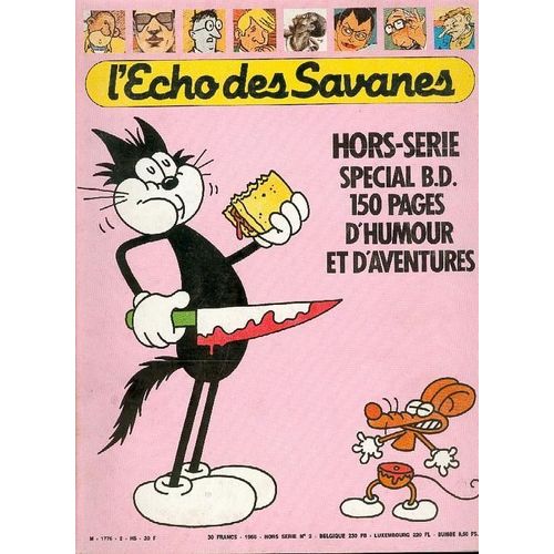 L'echo Des Savanes Hors-Série  N° 2 Hs : Special Bd