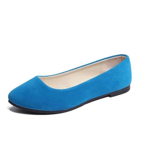 Chaussures Plates À Enfiler Pour Femmes,Mocassins Noirs,Faux Daim,Ballerines Pour Dames,Grande Taille 35-43,Document Bonbon,Chaussures Bateau,539