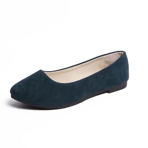 Chaussures Plates À Enfiler Pour Femmes,Mocassins Noirs,Faux Daim,Ballerines Pour Dames,Grande Taille 35-43,Document Bonbon,Chaussures Bateau,539