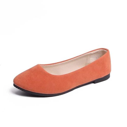 Chaussures Plates À Enfiler Pour Femmes,Mocassins Noirs,Faux Daim,Ballerines Pour Dames,Grande Taille 35-43,Document Bonbon,Chaussures Bateau,539