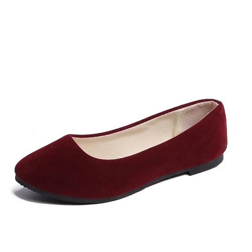 Chaussures Plates À Enfiler Pour Femmes,Mocassins Noirs,Faux Daim,Ballerines Pour Dames,Grande Taille 35-43,Document Bonbon,Chaussures Bateau,539
