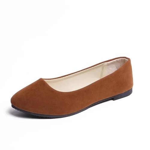 Chaussures Plates À Enfiler Pour Femmes,Mocassins Noirs,Faux Daim,Ballerines Pour Dames,Grande Taille 35-43,Document Bonbon,Chaussures Bateau,539