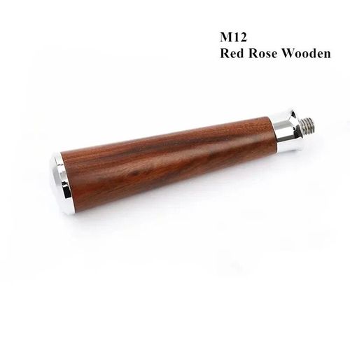Poignée en bois massif pour porte-filtre,porte-filtre,machine à café expresso,outils,accessoires pour Barista,M10,M12 - Type M12-Red wooden Metal