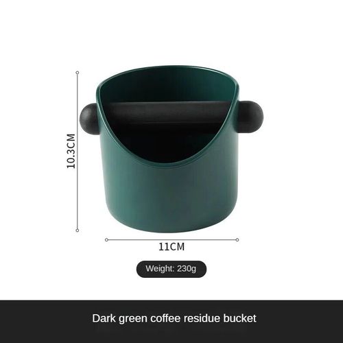 KAWAStenstein YA marc de café E27,machine à café moulu heurtoir E27 marc de café domestique stockage d'ustensiles de café - Type Dark Green