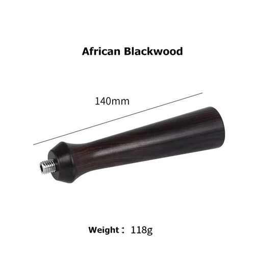 Poignée en bois massif pour porte-filtre,porte-filtre,machine à café expresso,outils,accessoires pour Barista,M10,M12 - Type M10 African Black