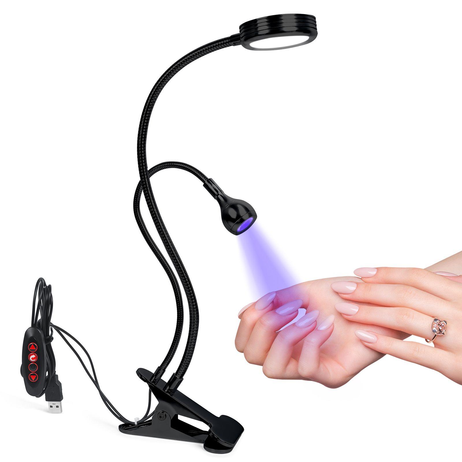Sèche Ongles Led Sèche Lumières Ultraviolet UV Lampe Mini Flexible