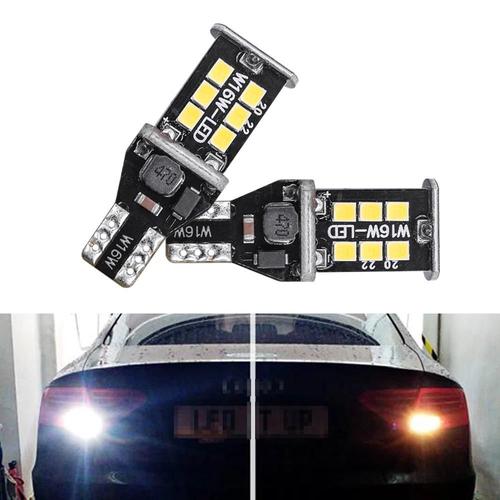 2 Ampoules Led Canbus T15 W16w Pour Audi A5 8t B8 Fl/Bklift (2015), Enquêter Arrière De Rectransistors