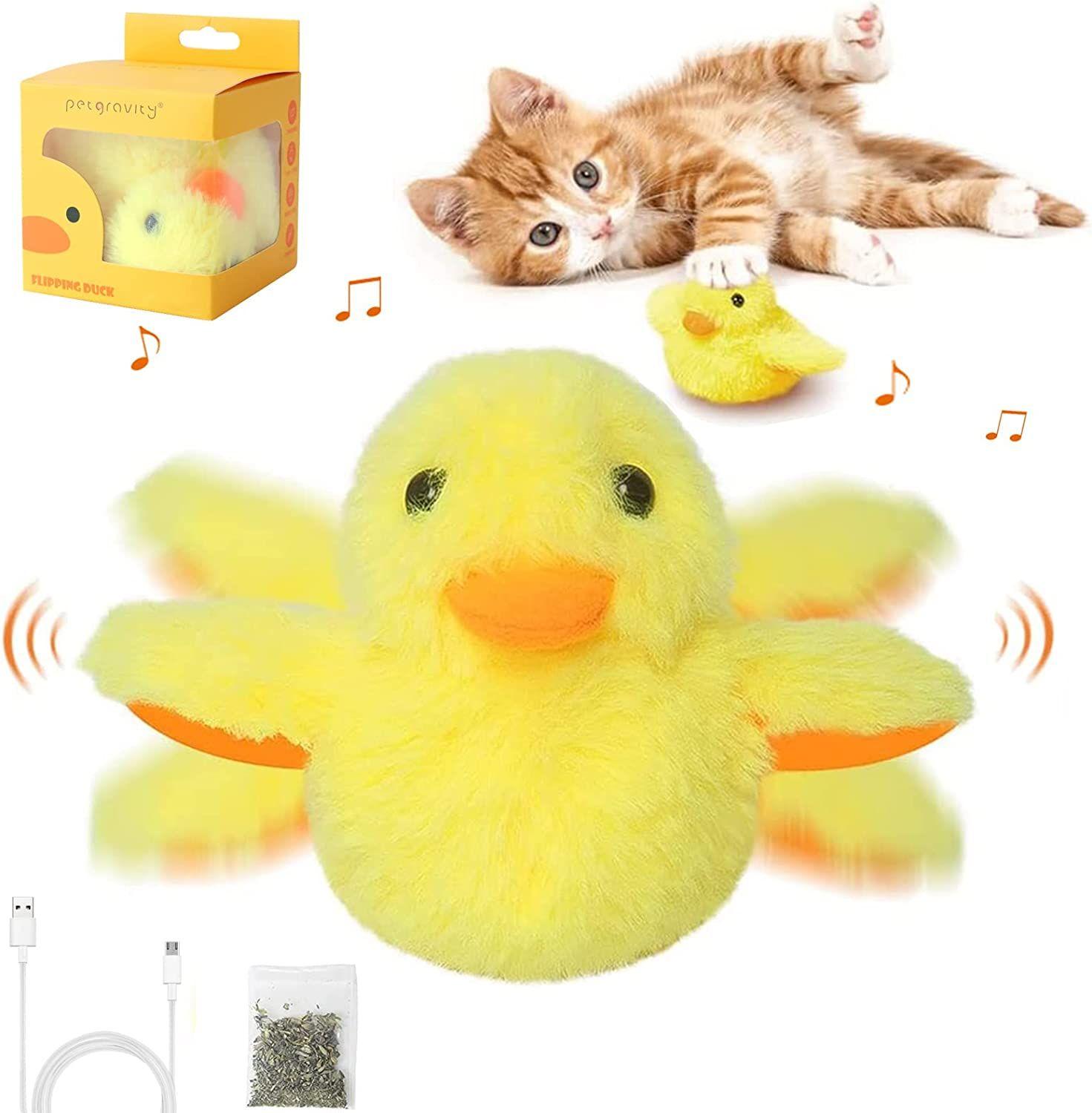 Jouets interactifs rechargeables pour chat, jouet à battement pour chaton