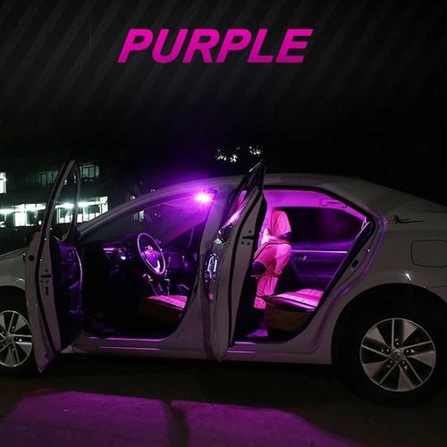 Violet - (2019-2022) 11 Pièces - Bmtxms-Kit D'éclairage Intérieur Led Pour Voiture, Lampe De Coffre, Lecture Intérieure, Véhicule Breton, Pare-Soleil, Nissan Juke