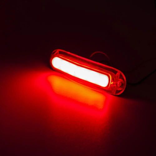 Rouge - 1 Pc - Enquêter De Gabarit Latéral De Voiture À 6 Led, Dégagement D'iode Externe, Signal De Frein, Remorque, Camion, Camion, Bateau, Accessoires, 12v, 24v
