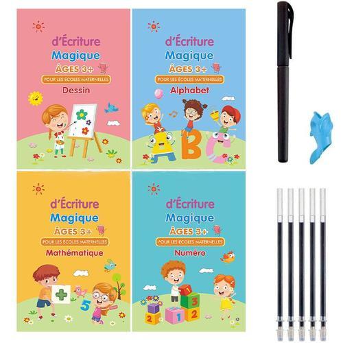 Livre de magie pour enfants 4 Volumes/ensembles de carnets de