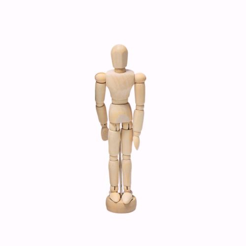 Figurine En Bois Pour Homme, Mannequin De Classe D'art Pour Croquis, 1 Pièce, Livraison Directe