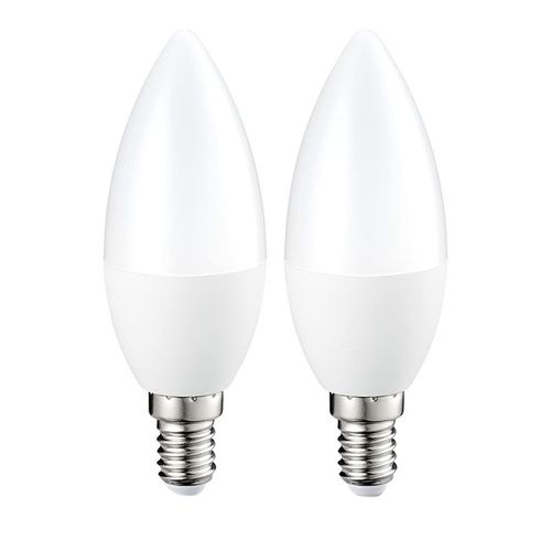 Petite Ampoule Led E14 À Vis, 5w (Équivalent 40w) -Paquet De 2