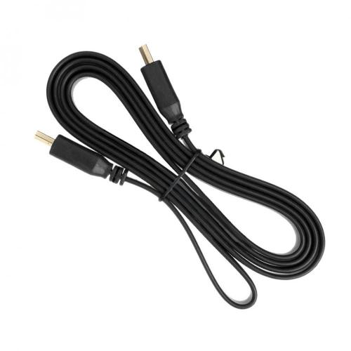 Câble vidéo plat haute vitesse 1.5 P 3D HDTV, 1080 m, compatible HDMI, pièce d'adaptateur de cordon