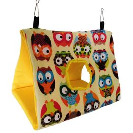 Hamac Avec Crochets Métalliques, Nid D'oiseau Chaud, Maison, Cage D'hiver, Tente En Peluche, Cachette, Lit De Couchage Pour Niche