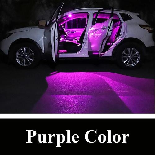 Violet - Léon (06-12) 13pc - Kit D'ampoules Led Intérieures Pour Seat Valentine, 1m, 1p, 5f, Ibiza 6l, 6j, 6p, Ateca Arona Exbones, St Alata I 1870, Alhambra Cordoba Canbus