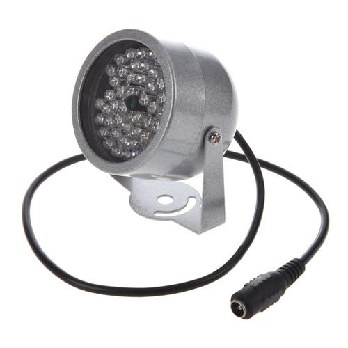 Lampe de sécurité à infrarouge pour caméra CCTV, illuminateur à 48 LED, Vision nocturne IR