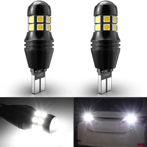 Katur-Lumières De Barrage De Secours De Voiture Canbus, Ampoule Led Pour Kia, Kit, Mitsubishi, Chevrolet, Subaru, Lada, Mazda, T16, T15, 921, W16w, 2 Pièces