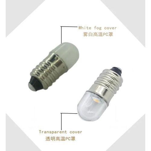 6000k Type2 - 12v - Voyants Lumineux E10, Lampes À Économie D'énergie, Petites Ampoules Led E10, Bonne Qualité, Promotion