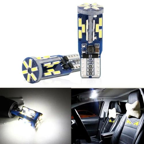 T10 4014 30smd 194 168 Feu De Position Latéral W5w Plaque D'immatriculation Ampoule Voiture Led Lumières Blanc