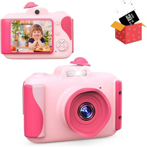 Caméra pour enfants filles, caméra pour enfants pour 3 4 5 6 7 8 9