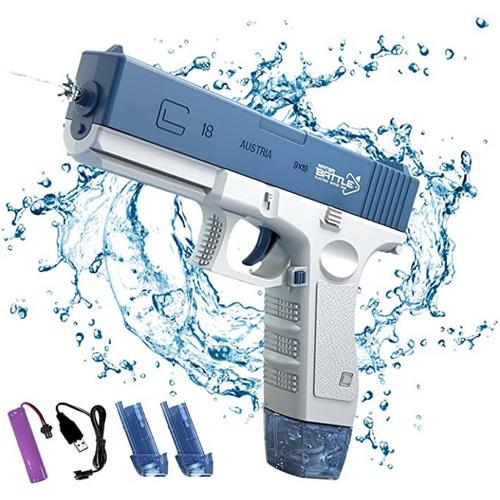 Pistolet à eau électrique, [400+ Shotting] Pistolets à eau