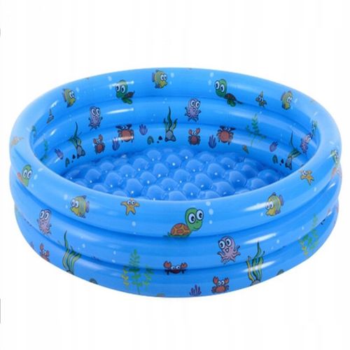 Pataugeoire gonflable ronde en PVC pour enfants