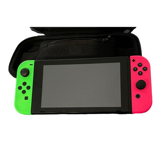 Nintendo Switch Joycon Fluo Et Rose