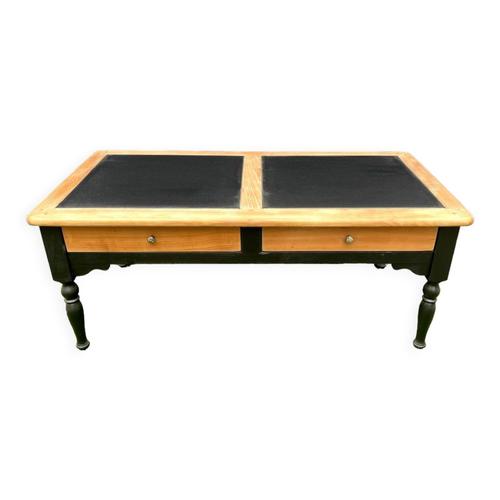 Table Basse Merisier Noir