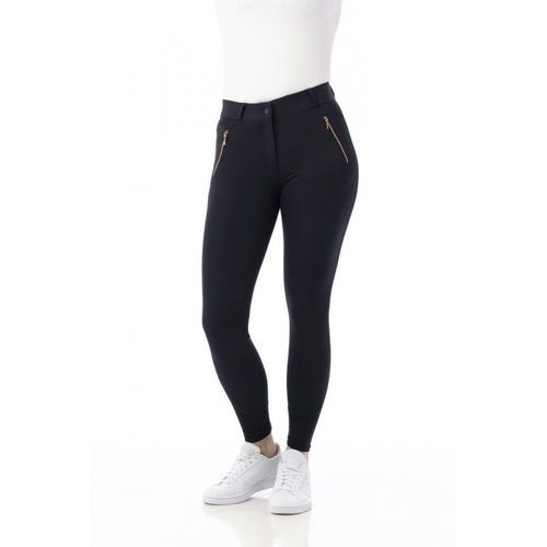Pantalon D'équitation Equithème "Kenya" - Couleur : Marine, Taille : 42, Cavalière