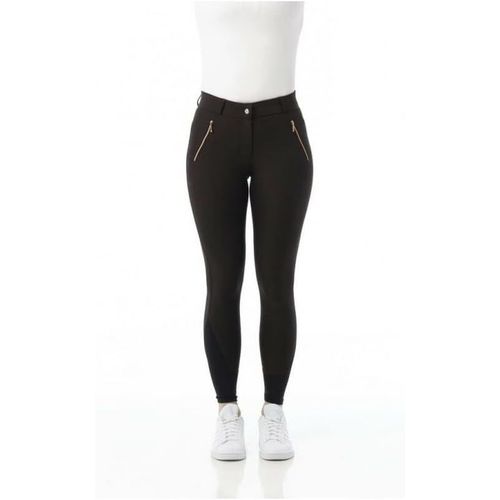 Pantalon D'équitation Equithème "Kenya" - Couleur : Brun, Taille : 40