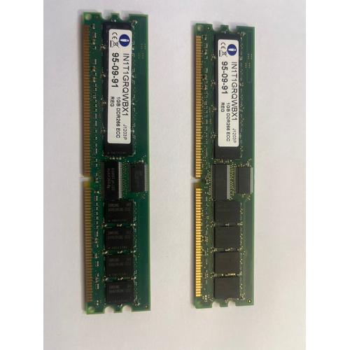 Integral 1GB DDR x2