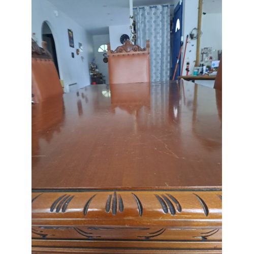A Vendre Salle A Manger Renaissance Espagnole Complete Bois Massif Tres Lourde Table Avec Rallonge 15 Pers Grand Bahut Vaisselier Avec Miroir 500 E Tel 06 08 97 51 Pas De Paiement En Ligne